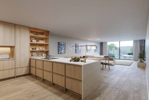 Moradia T4 Triplex com terraço, jardim e piscina no centro de Matosinhos Sul