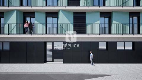 Apartamento T0 com Varanda e Garagem no CC FLATS