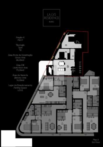 Apartamento T2 com 2 varandas - Novo Empreendimento de Luxo, Paranhos