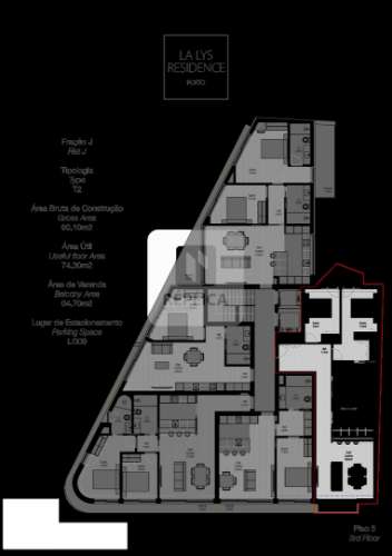 Apartamento T2 com 2 varandas - Novo Empreendimento de Luxo, Paranhos