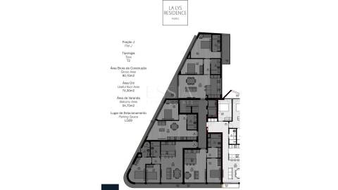 Apartamento T2 com 2 varandas - Novo Empreendimento de Luxo, Paranhos