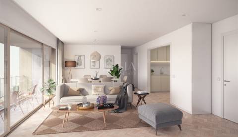 Apartamento T2+1 com varanda de 10.6 m2 na Prelada, Ramalde