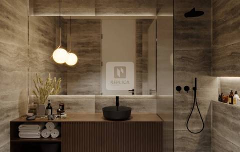 Apartamento T3 com varanda e lugares de garagem nos Jardins D`Arrábida em Vila Nova de Gaia