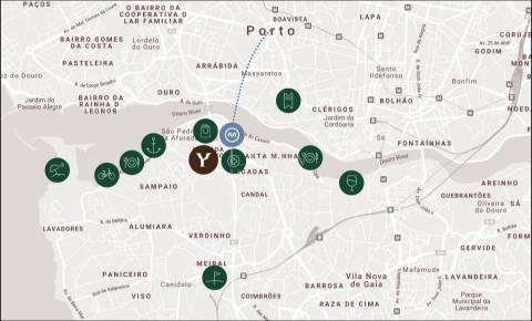 Apartamento T3 com varanda e lugares de garagem nos Jardins D`Arrábida em Vila Nova de Gaia
