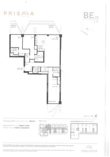 Apartamento T3 - Piso Elevado &#124; Empreendimento PRISMA &#124; Boavista - Porto