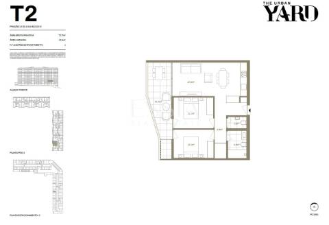 Apartamento T2 com varanda no Empreendimento