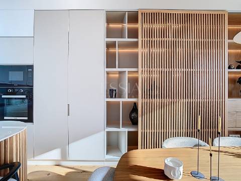 Apartamento T3  com varanda de 25 m² e garagem em Leça da Palmeira