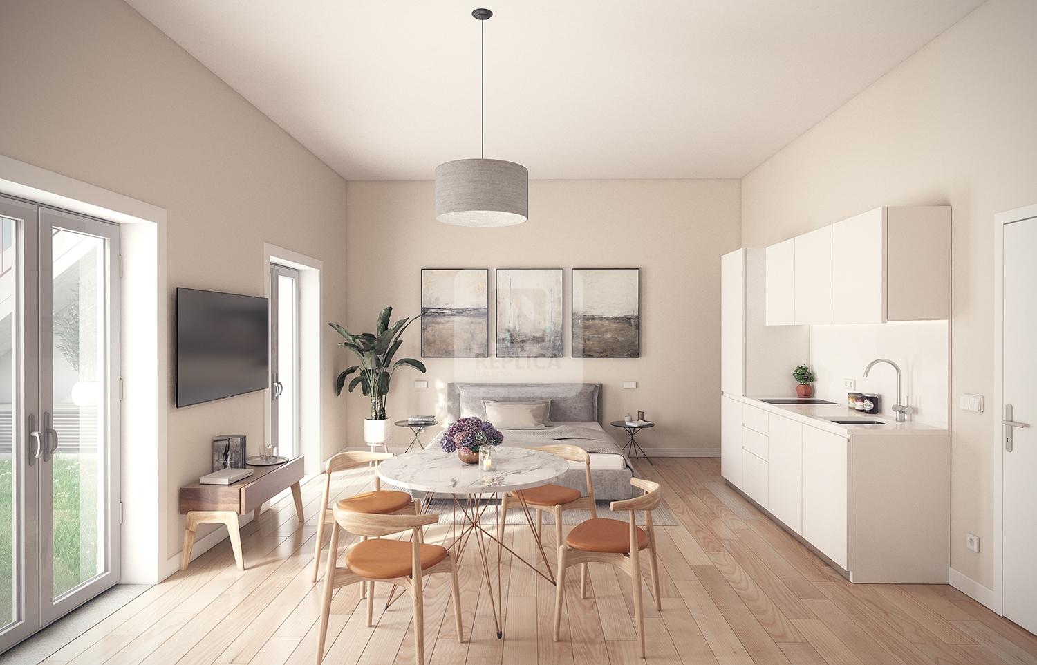 Apartamento T0 Novo em Paranhos ( licenciado para serviços )