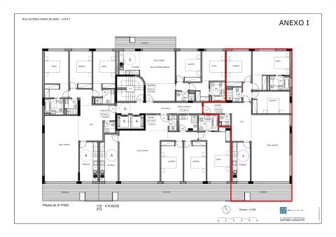 Apartamento T3 com Varanda no Varandas do Foco