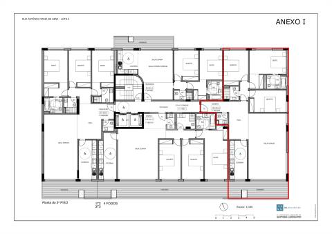 Apartamento T3 com Varanda no Varandas do Foco