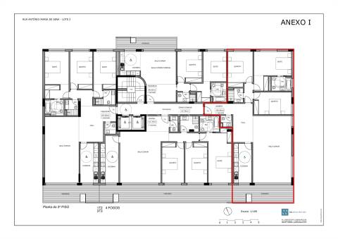 Apartamento T3 com Varanda no Varandas do Foco
