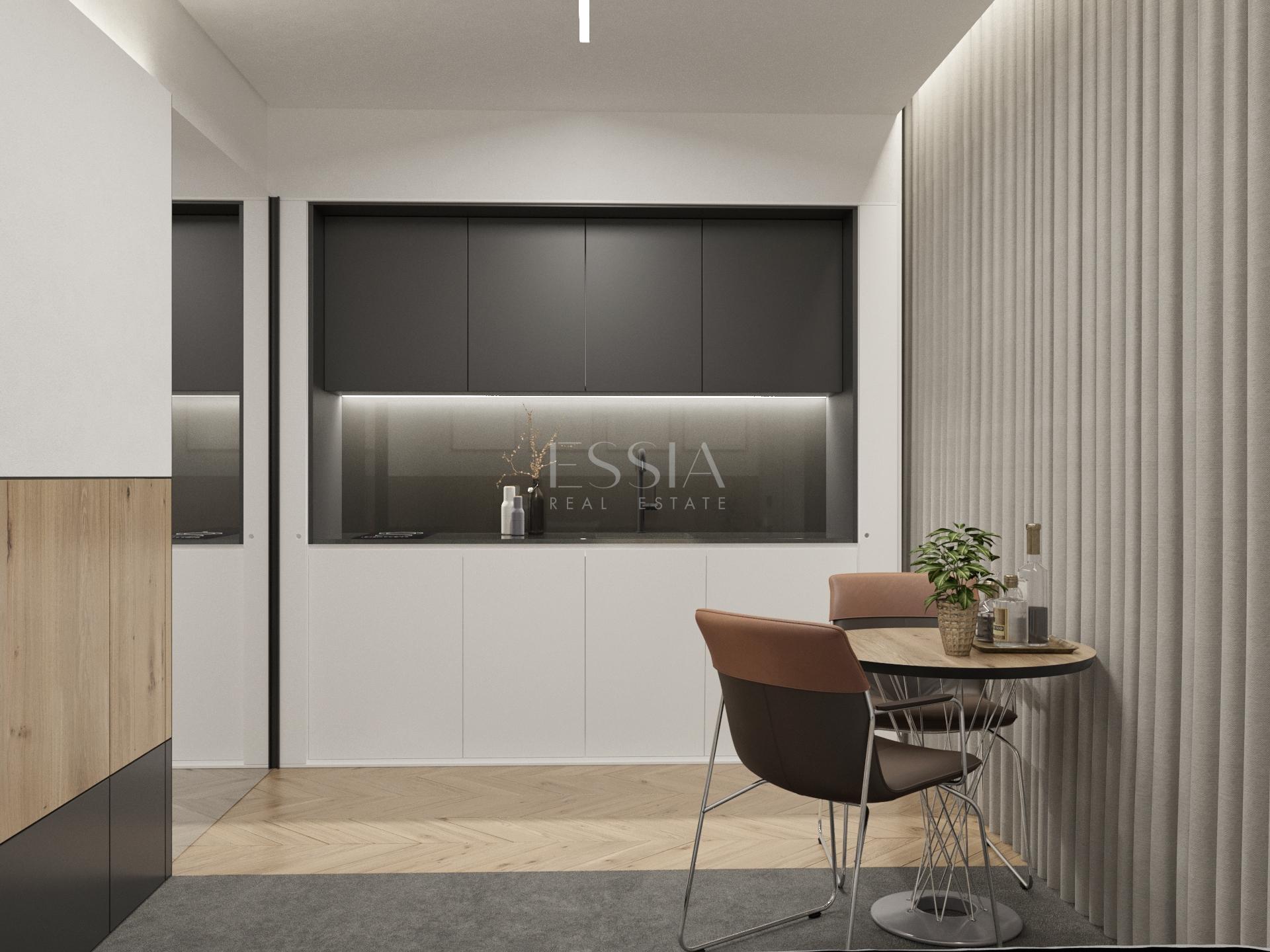 T0 Novo com Cozinha Equipada na Baixa do Porto