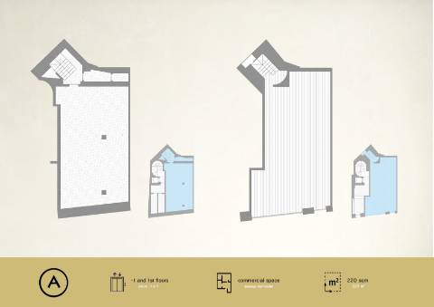 Espaço Comercial Novo na Baixa do Porto | 241 m²