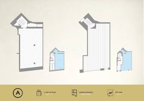 Espaço Comercial Novo na Baixa do Porto | 241 m²