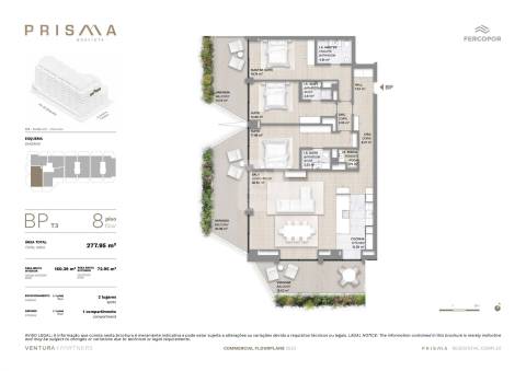 Apartamento T3  - Empreendimento PRISMA - Boavista