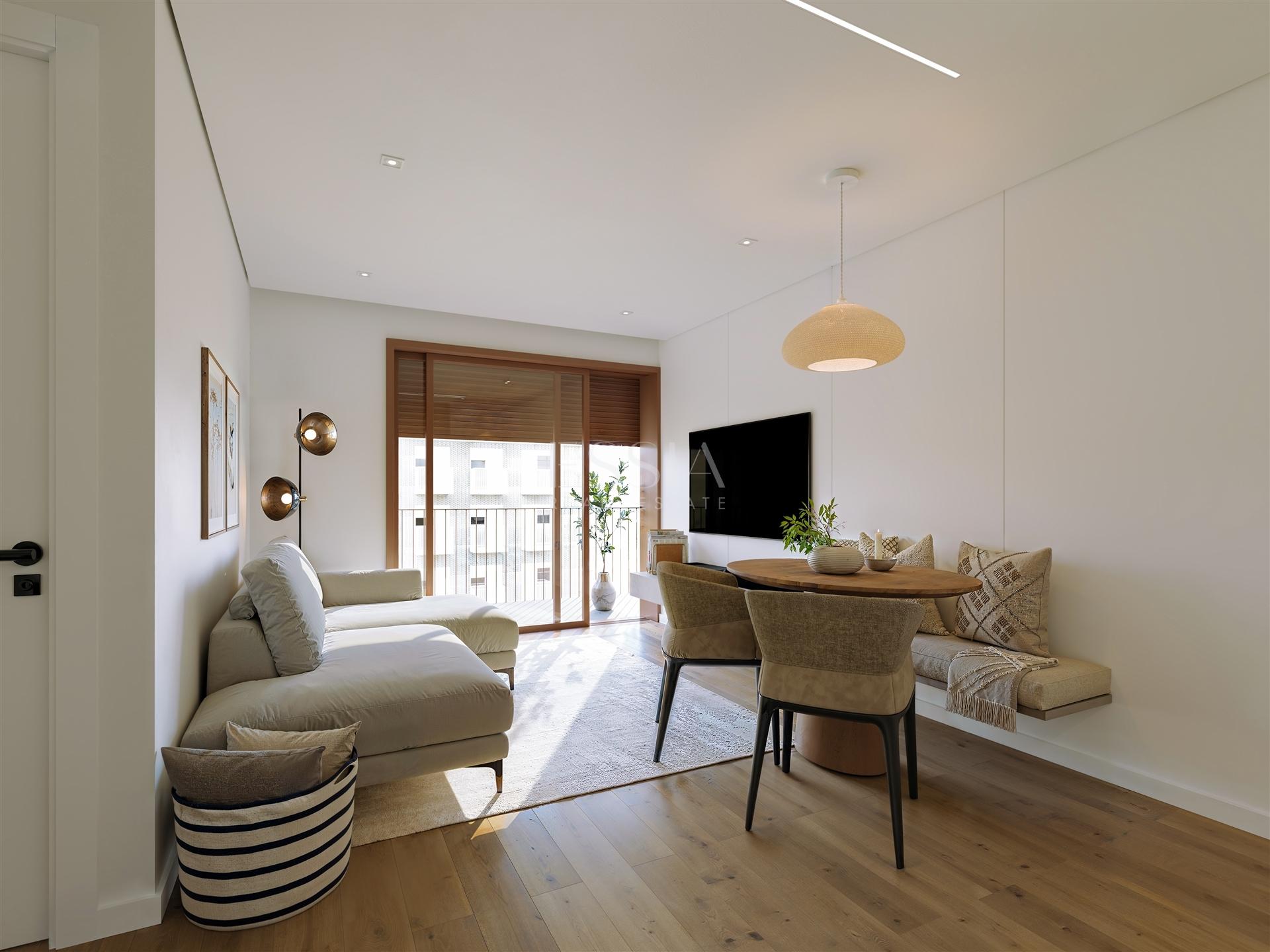 Apartamento T0+1 com Varanda no Carofini em Matosinhos