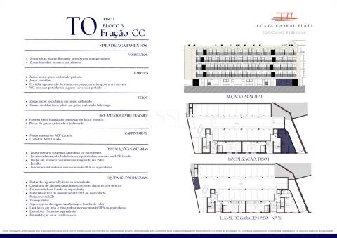 Apartamento T0 com garagem no CC FLATS