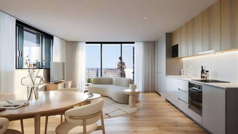 T2 Duplex com Vista Mar em Leça da Palmeira