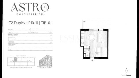 T2 Duplex com Vista Mar em Leça da Palmeira