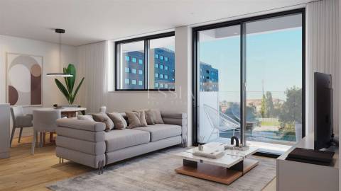 Apartamento T3 em Leça da Palmeira no Astro Emanuelle Sul