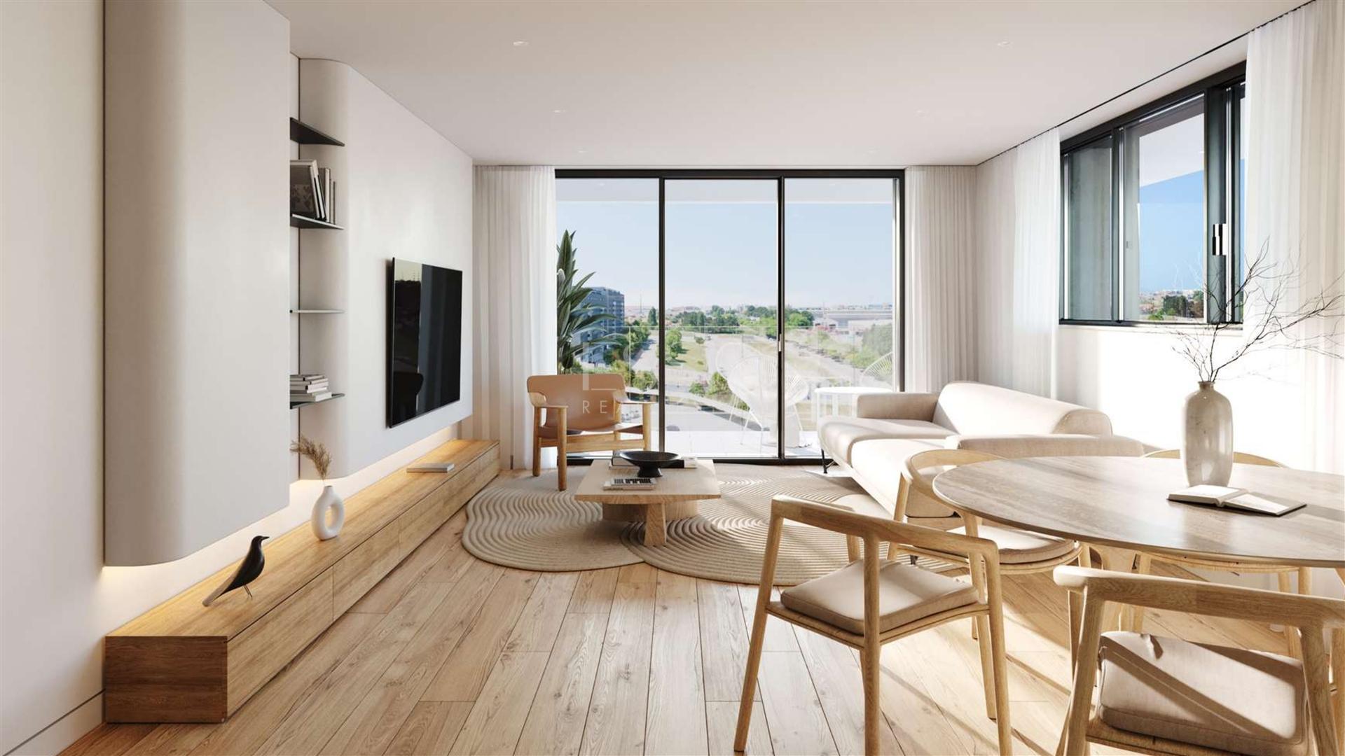 Apartamento T3 em Leça da Palmeira no Astro Emanuelle Sul