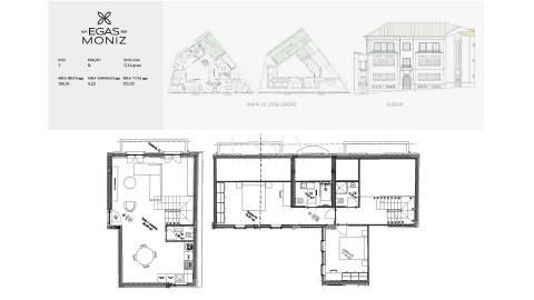 Apartamento T2 Duplex no Edifício Egas Moniz 209