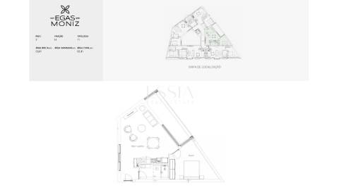 Apartamento T1 no Edifício Egas Moniz 209
