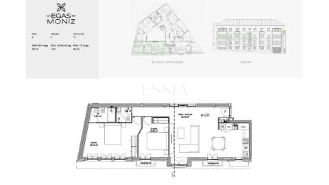 Apartamento T2 no Edifício Egas Moniz 209