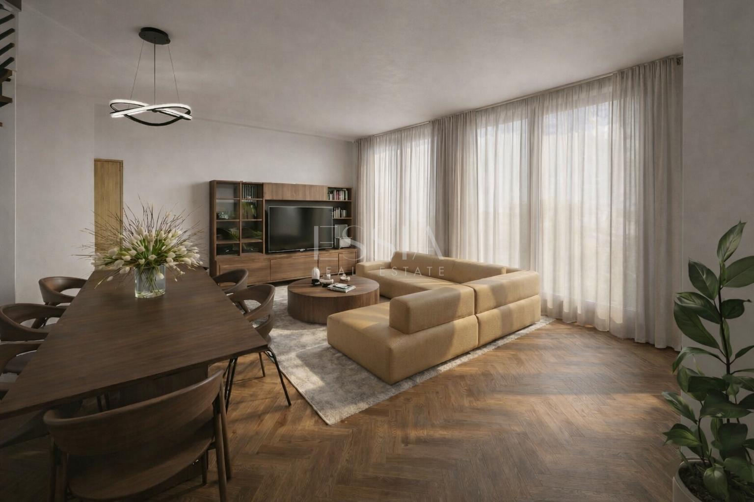 Moradia Geminada T3+1 com Jardim e Três Frentes na Prelada