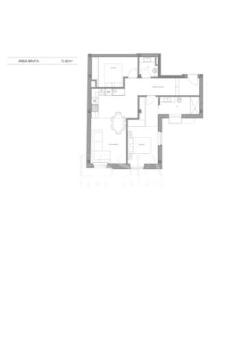 Apartamento T2 com Garagem no Porto