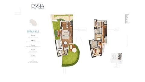 Apartamento T4 Duplex com Jardim no Foz Villas, na Foz do Douro