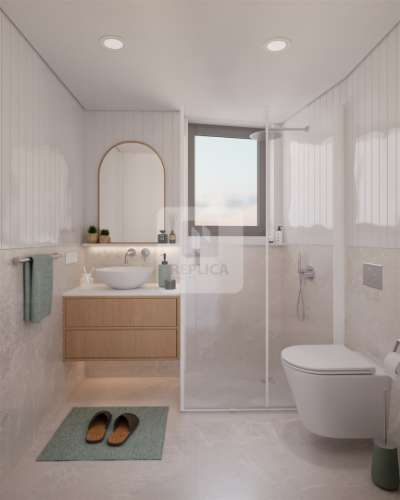 Moradia T3, geminada com piscina aquecida em opção