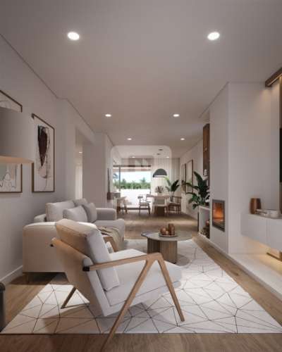 Moradia T3, geminada com piscina aquecida em opção