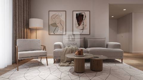 Moradia T3, geminada com piscina aquecida em opção