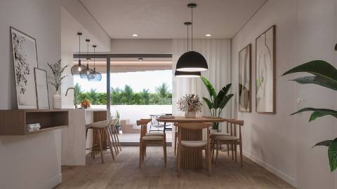 Moradia T3, geminada com piscina aquecida em opção