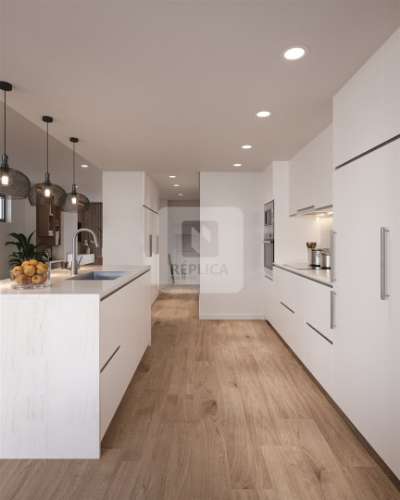 Moradia T3, geminada com piscina aquecida em opção