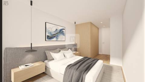 Apartamento T4, em condomínio privado, com amplas varandas