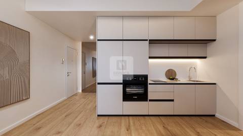 Apartamento T1+1, excelente localização, Mafamude e Vilar do Paraíso