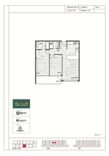 Apartamento T2 novo - Vila Nova de Gaia