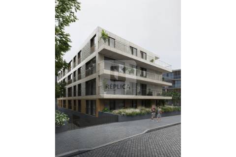 Apartamento T1 com terraço à Praia de Canidelo