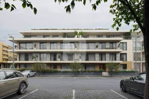 Apartamento T1 com terraço à Praia de Canidelo