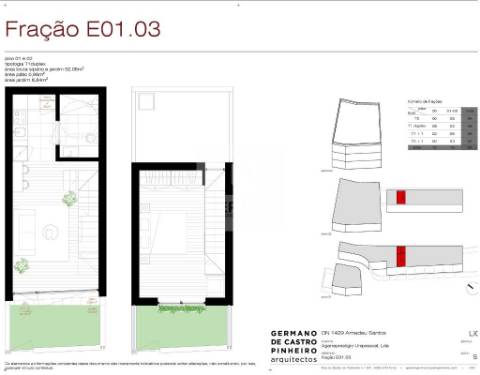 Moradia T1 duplex com jardim, Valadares