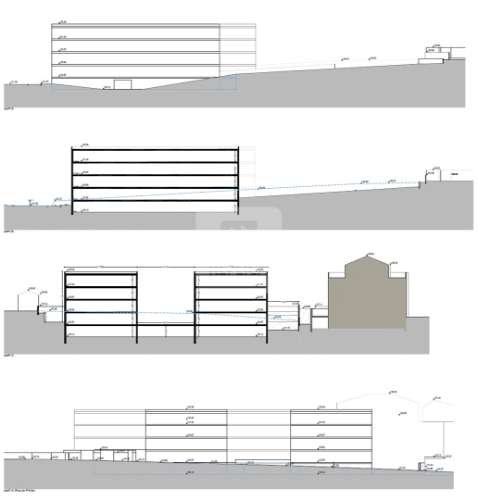 Terreno com PIP aprovado para construção em altura na Rua do Pinhal em Canelas