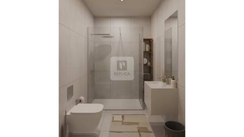 Apartamento T1+1 com varanda e garagem em Paranhos, Porto