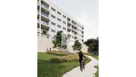 Apartamento T1 com 2 Terraços em Canidelo no Arrábida Green Avenue