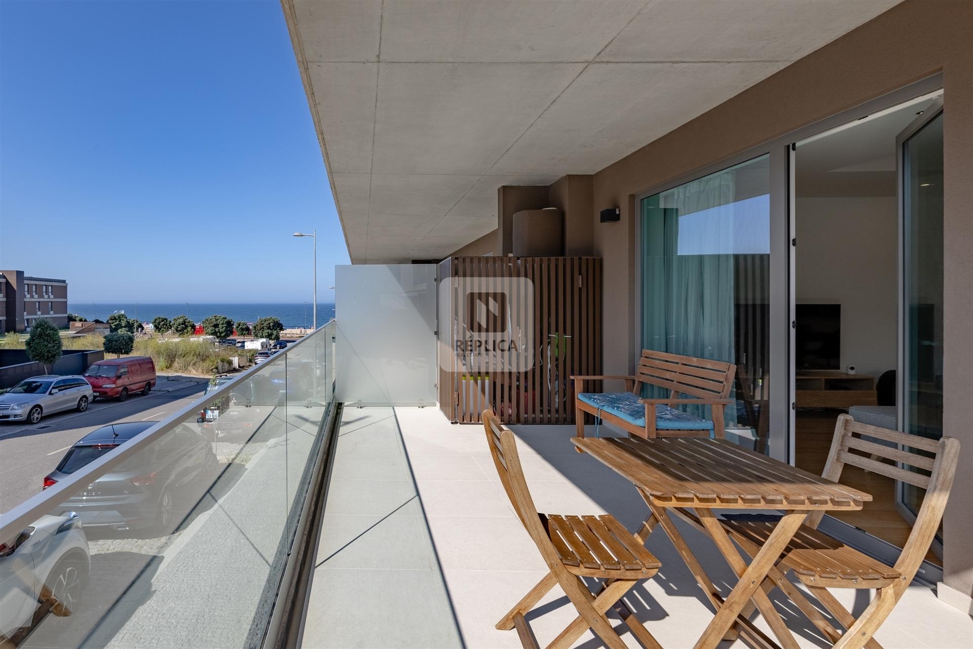 Apartamento T1 vistas mar em Canidelo