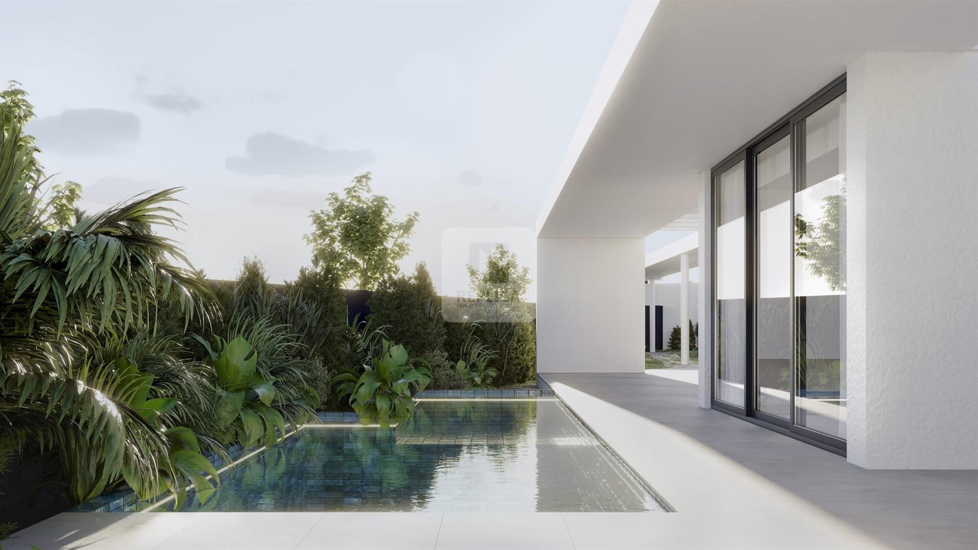 Moradia T4 de luxo em Valadares com piscina aquecida e vista mar