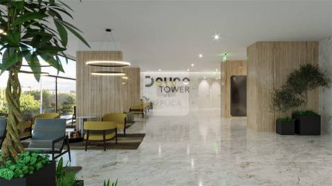 Apartamento T0 com Varanda e Garagem à Venda no D´Ouro Tower