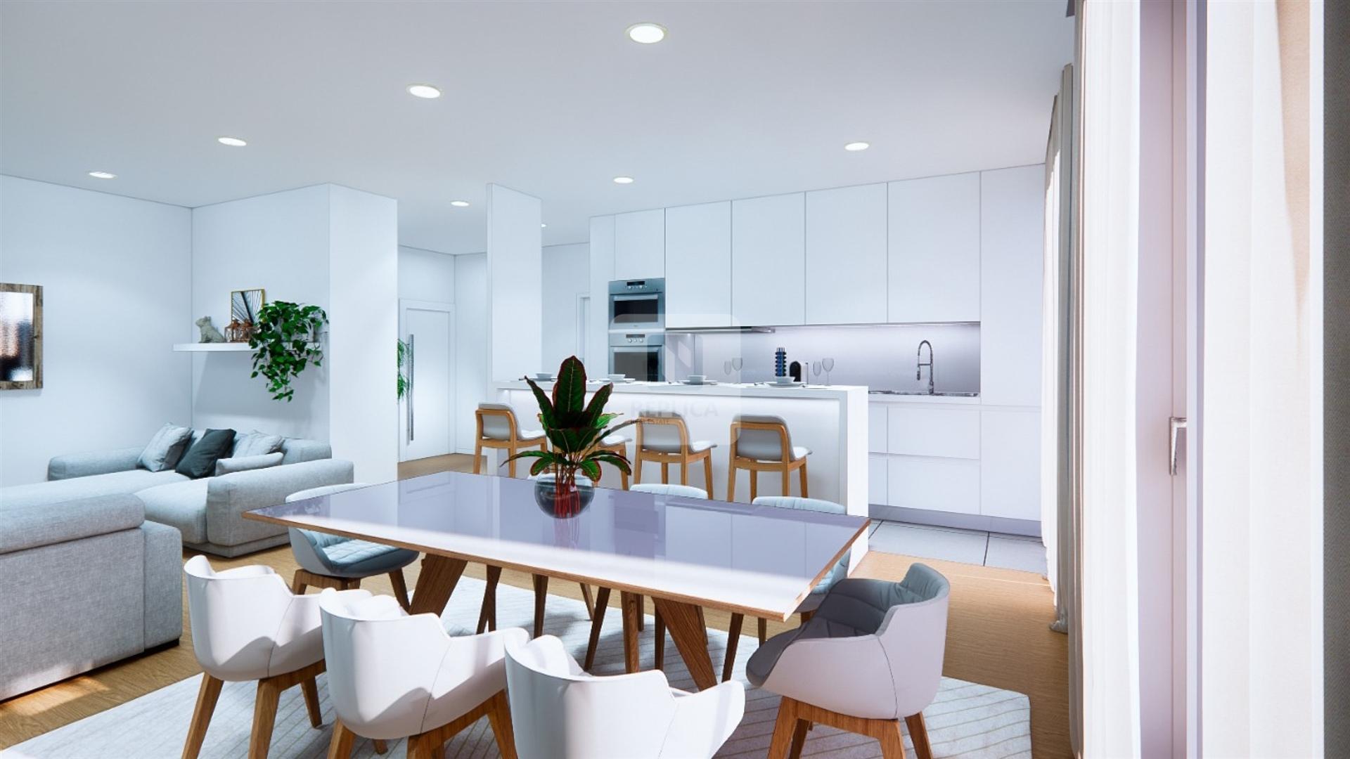 Apartamento T1+1 com Varanda na Madalena em Vila Nova de Gaia