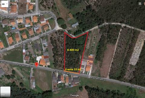 Terreno para construção em Oliveirinha.